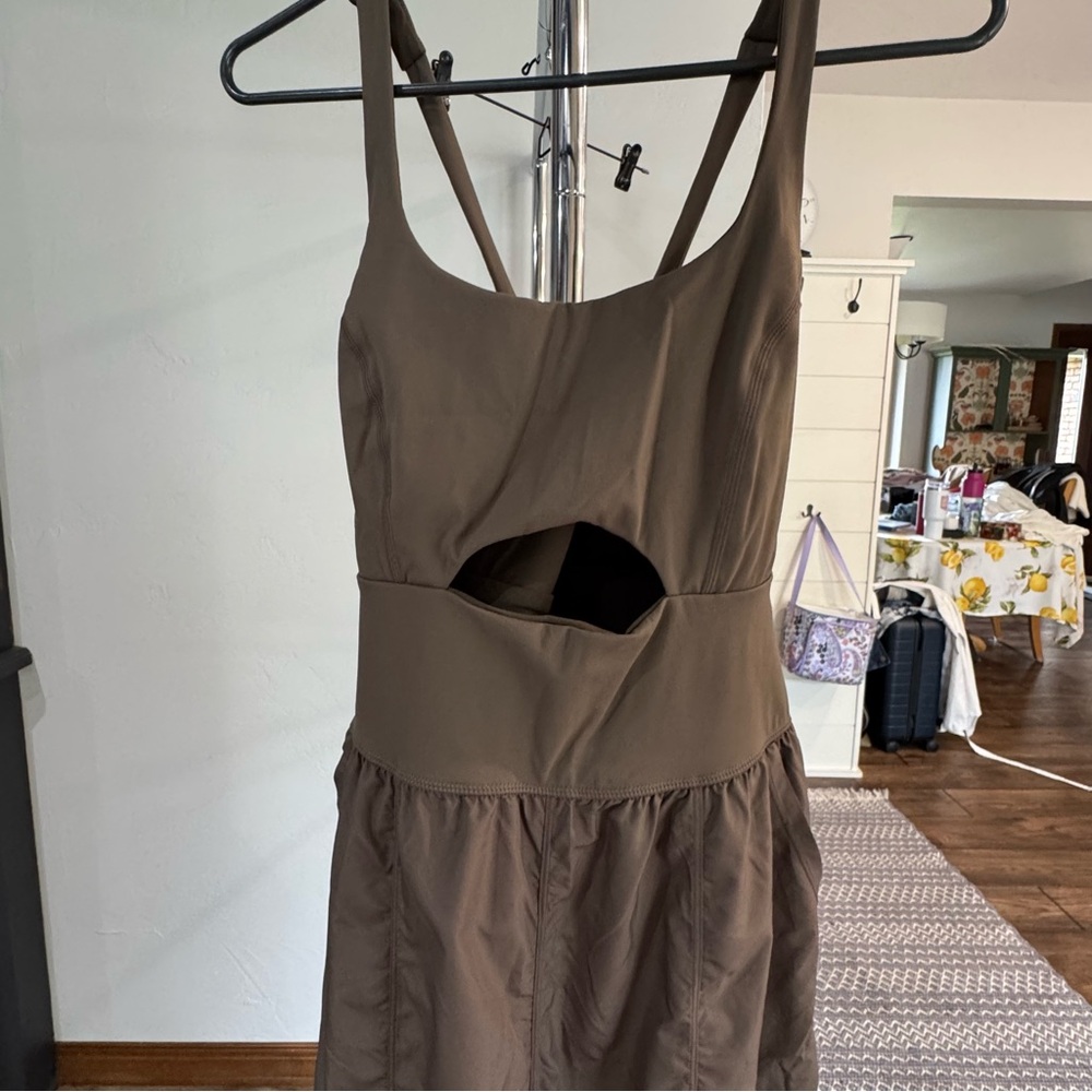 Brown Women's Jumpsuit - Picture 4 of 8